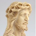 veche sculptura religioasa " Iisus ".compozit .lucrare semnata. Franta